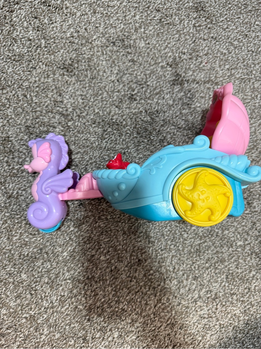 Princess Ariel’s carriage little people fisher price